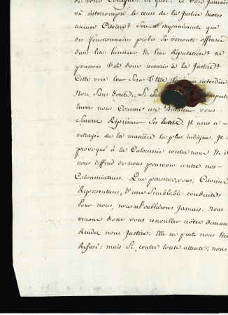 MP "24 Baume les" (an 4 - nom révolutionnaire après suppression du mot "Dames") sur lettre pour Paris, ind 18. TB