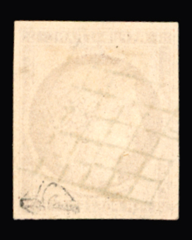 N°7B 1f vermillon terne