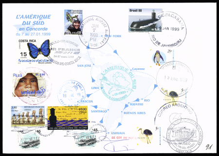 8 grandes enveloppes avec affranchisseme