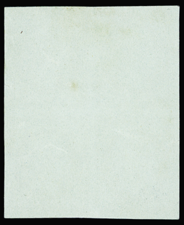 N°11 1c olive en bloc de 4, neuf sg, un point de rouille,