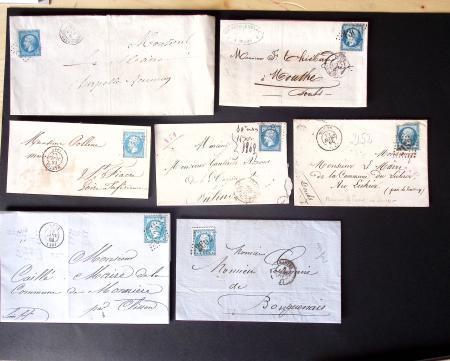 Plus de 100 lettres AFF n°22 (variétés, nuances, C