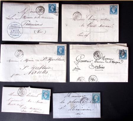 Plus de 100 lettres AFF n°22 (variétés, nuances, C