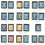 Lot de 118 PC et GC de l'Aveyron sur détachés. Bon