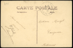 Carte postale "Roger Sommer, M.Vissau et un mécani