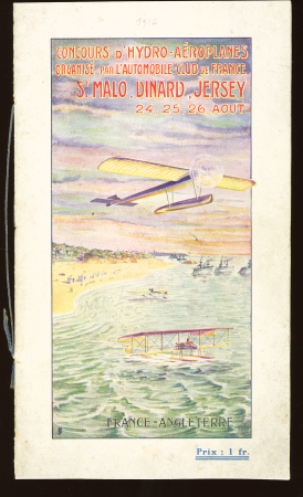 Programme (couverture couleurs) : "Concours d'hydr