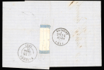 BASSES-PYRENEES N°46, 20c Bordeaux OBL GC 4791 + T24