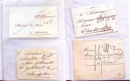 Coarraze : Album souple de 57 lettres classiques et
