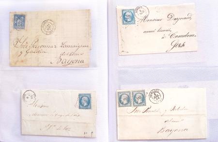 BASSES-PYRENEES : 1641-1900 Solide collection avec
