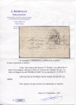 Lettre de Rennes (25 oct 70) pour Paris avec CAD de