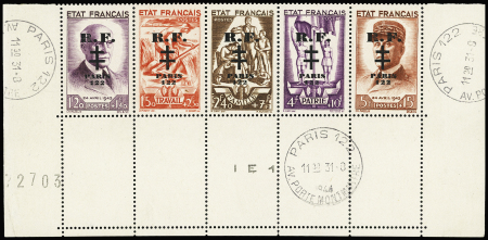 PARIS 122 bande Pétain Travail - Famille - Patrie CDF