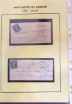 1854-1862 : Collection de petits chiffres sur l'Ardèche