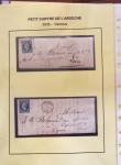 1854-1862 : Collection de petits chiffres sur l'Ardèche