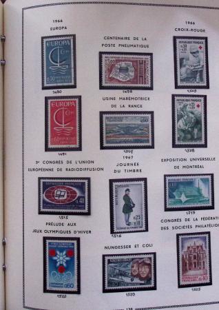 1850-2002, Collection de France en 3 albums MOC, montée