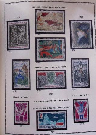 1850-2002, Collection de France en 3 albums MOC, montée