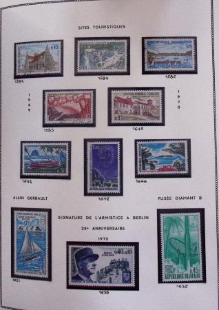 1850-2002, Collection de France en 3 albums MOC, montée