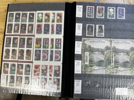 1849-2012, Collection de France en 10 albums verts Leuchtturm,