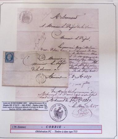 1812-1900 LA SOMME (76), Collection spécialisée en