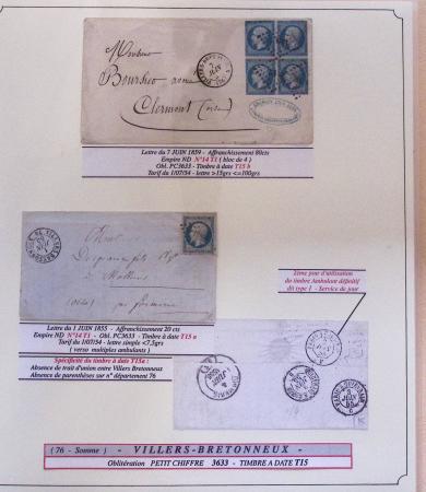 1812-1900 LA SOMME (76), Collection spécialisée en