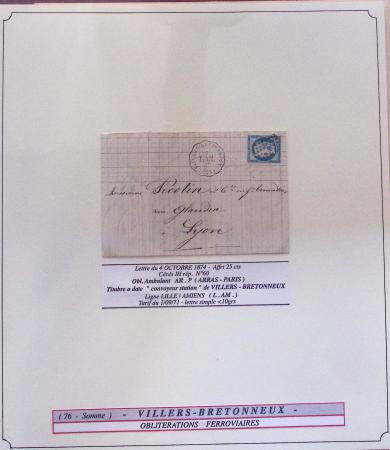 1812-1900 LA SOMME (76), Collection spécialisée en