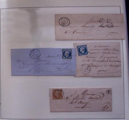 1727-1900 L'YONNE (83), Collection spécialisée en deux