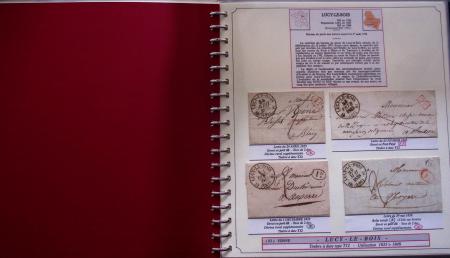 1727-1900 L'YONNE (83), Collection spécialisée en deux