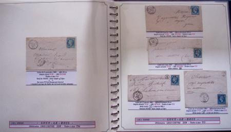 1727-1900 L'YONNE (83), Collection spécialisée en deux