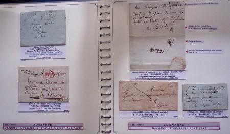 1727-1900 L'YONNE (83), Collection spécialisée en deux