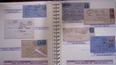 1727-1900 L'YONNE (83), Collection spécialisée en deux