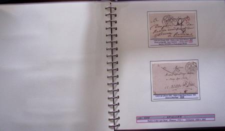 1727-1900 L'YONNE (83), Collection spécialisée en deux