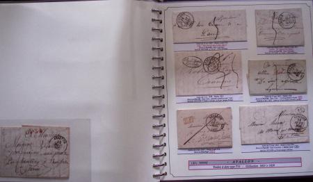 1727-1900 L'YONNE (83), Collection spécialisée en deux