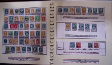 1733-1945 JURA, Collection spécialisée en trois albums