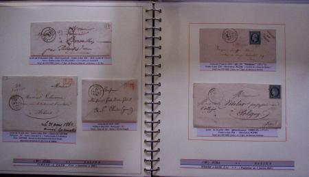 1733-1945 JURA, Collection spécialisée en trois albums