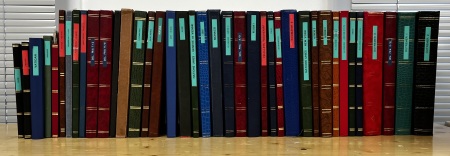 1880-1990, Estate in 39 stockbooks, noted useful Belgium