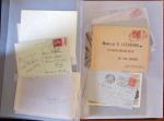 1850-2000, Divers lettres et timbres dont St. Adresse