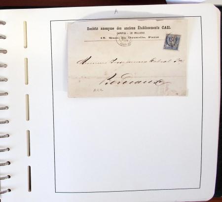 1900-1935, +140 lettres avec timbres PERFORES et diverses
