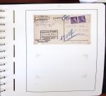 1900-1935, +140 lettres avec timbres PERFORES et diverses