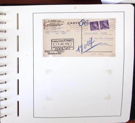 1900-1935, +140 lettres avec timbres PERFORES et diverses