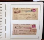 1900-1935, +140 lettres avec timbres PERFORES et diverses