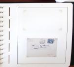 1900-1935, +140 lettres avec timbres PERFORES et diverses