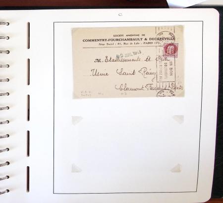 1900-1935, +140 lettres avec timbres PERFORES et diverses
