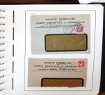 1900-1935, +140 lettres avec timbres PERFORES et diverses