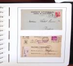 1900-1935, +140 lettres avec timbres PERFORES et diverses