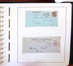 1900-1935, +140 lettres avec timbres PERFORES et diverses