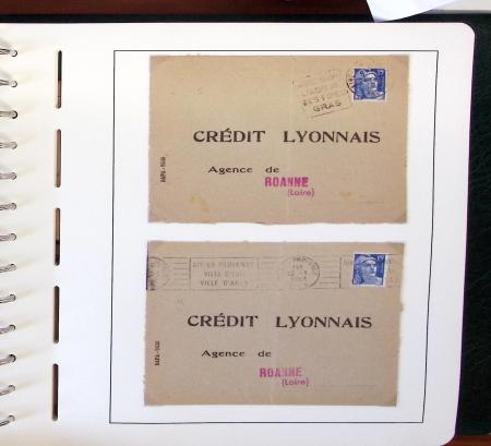 1900-1935, +140 lettres avec timbres PERFORES et diverses