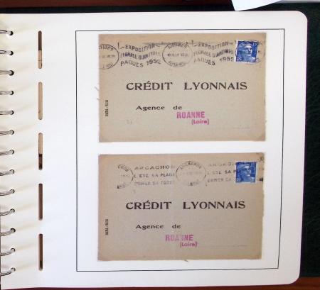 1900-1935, +140 lettres avec timbres PERFORES et diverses