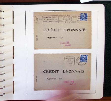 1900-1935, +140 lettres avec timbres PERFORES et diverses