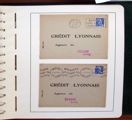 1900-1935, +140 lettres avec timbres PERFORES et diverses