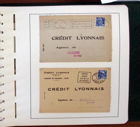 1900-1935, +140 lettres avec timbres PERFORES et diverses