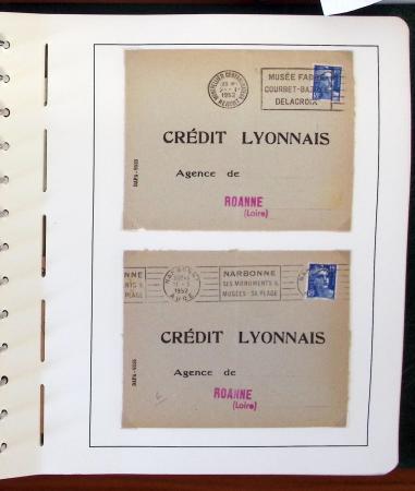 1900-1935, +140 lettres avec timbres PERFORES et diverses