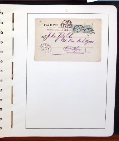 1900-1935, +140 lettres avec timbres PERFORES et diverses